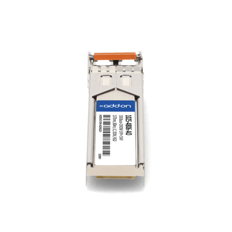 Optelian® 1025-4806 Compatible TAA 10GBase-CWDM SFP+ Transceiver (SMF, 1570nm, 80km, LC, DOM, -40 to 85°C)
