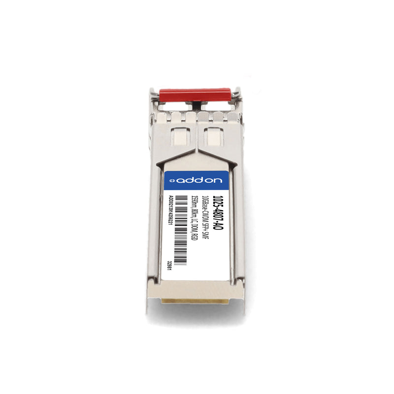 Optelian® 1025-4807 Compatible TAA 10GBase-CWDM SFP+ Transceiver (1590nm, 80km, LC, DOM, Industrial)