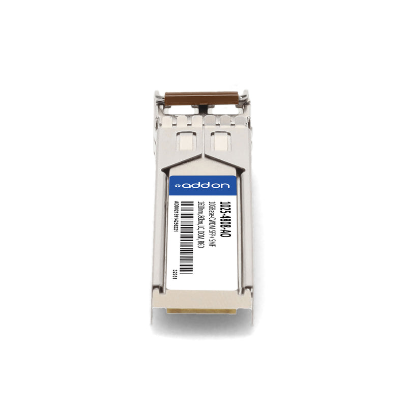 Optelian® 1025-4808 Compatible TAA 10GBase-CWDM SFP+ Transceiver (SMF, 1610nm, 80km, LC, DOM, -40 to 85°C)