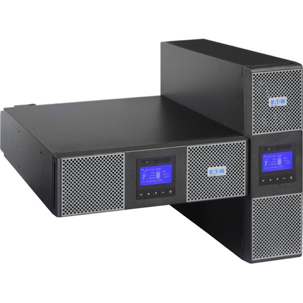 Eaton 9PX 8000VA 7200W 120V/208V Online Double-Conversion UPS - Hardwired Input, 1 L6-30R, 2 L14-30R, Hardwired Output, Cybersecure Network Card, Extended Run, 6U - Battery Backup Eaton Corporation