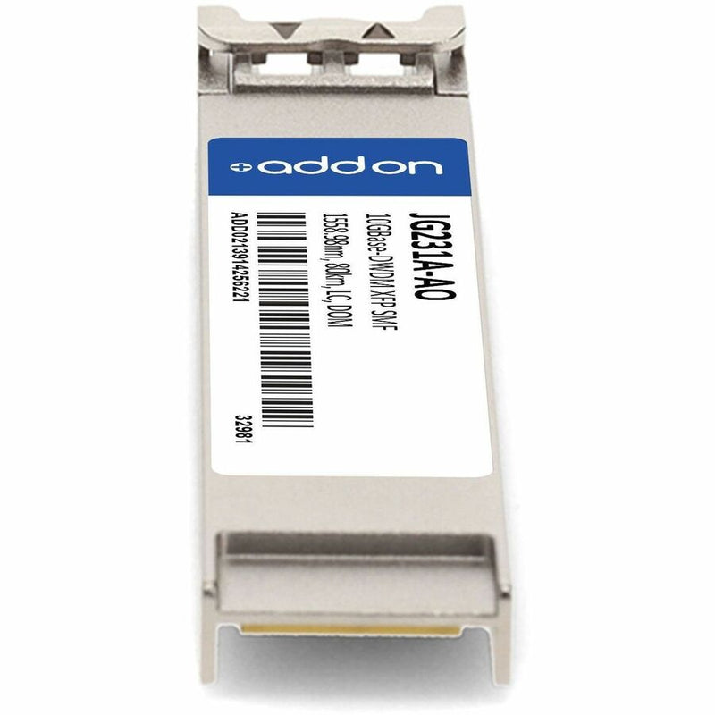 AddOn HP® JG231A Compatible TAA 10GBase-DWDM XFP Transceiver 100GHz (SMF, 1558.98nm, 80km, LC, DOM)