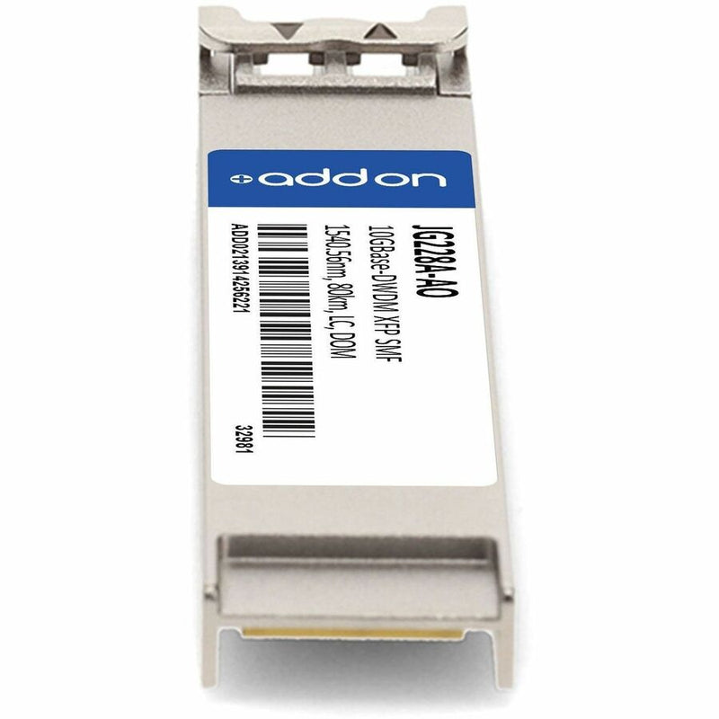 AddOn HP® JG228A Compatible TAA 10GBase-DWDM XFP Transceiver 100GHz (SMF, 1540.56nm, 80km, LC, DOM)