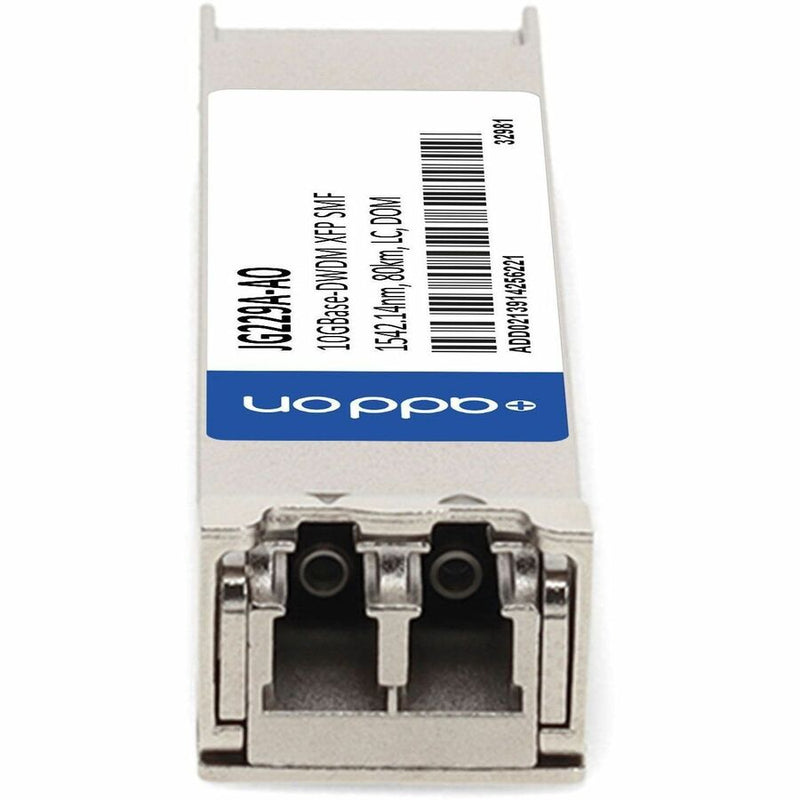 AddOn HP® JG229A Compatible TAA 10GBase-DWDM XFP Transceiver 100GHz (SMF, 1542.14nm, 80km, LC, DOM)