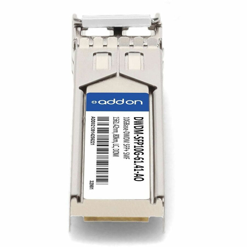 AddOn Cisco® DWDM-SFP10G-61.41 Compatible TAA 10GBase-DWDM SFP+ Transceiver (SMF, 1561.42nm, 80km, LC, DOM)