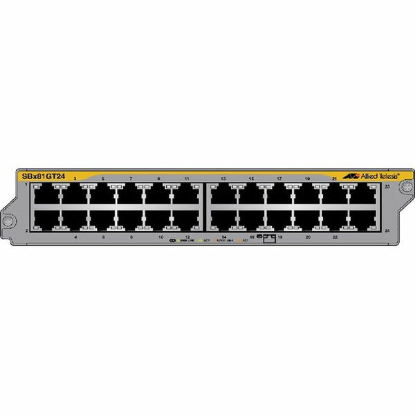 Allied Telesis AT-SBX81GT24 24-Port Gigabit Ethernet Line Card