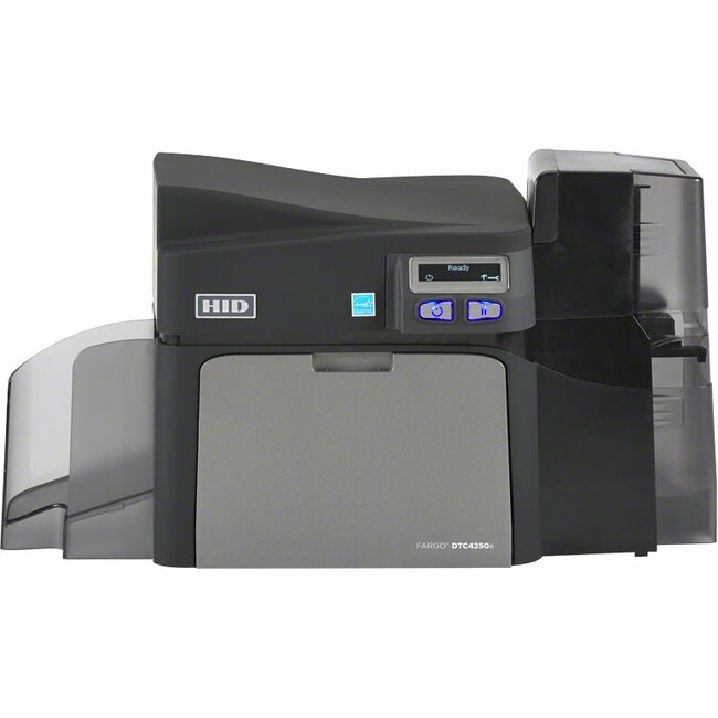 HIP Fargo DTC4250e Single Sided Desktop Dye Sublimation/Thermal Transfer Printer – Color – Card Print – Ethernet – USB