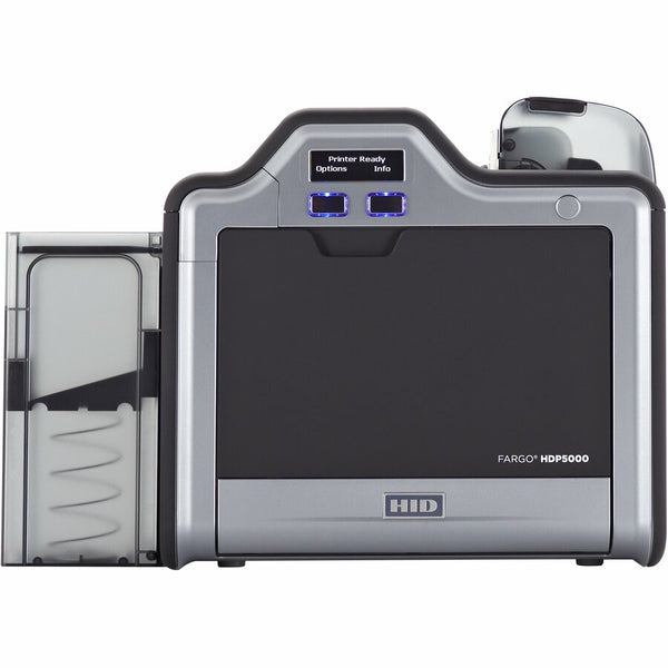 Fargo HDP5000 Single Sided Desktop Dye Sublimation/Thermal Transfer Printer - Color - Card Print - Ethernet - USB HID Global Corporation