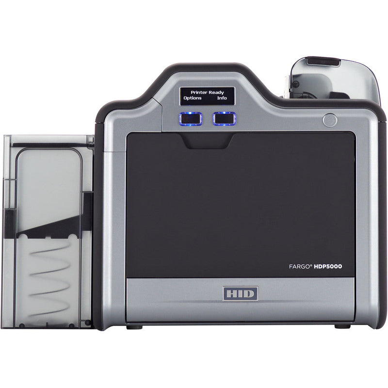 Fargo HDP5000 Single Sided Desktop Dye Sublimation/Thermal Transfer Printer - Color - Card Print - Ethernet - USB HID Global Corporation