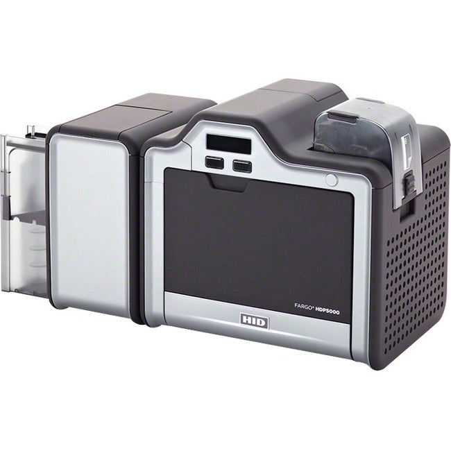 HID Fargo HDP5000 Dual-Sided ID Card Printer – Dye Sublimation/Thermal Transfer – Color – Ethernet & USB – 300 dpi – 089648