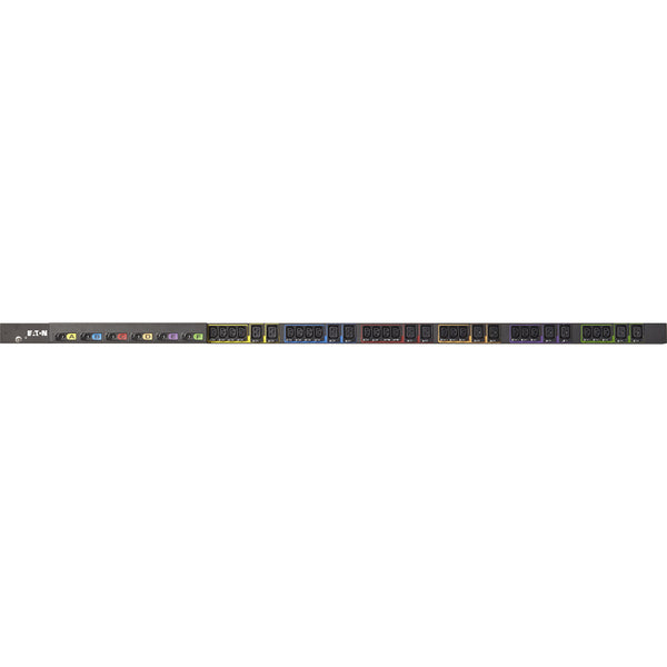 Eaton Basic rack PDU, 0U, 309-460P9 input, 17.3 kW max, 200-240V, 45A, 6 ft cord, Three-phase, Outlets: (21) C13 Outlet grip, (12) C19 Outlet grip Eaton Corporation