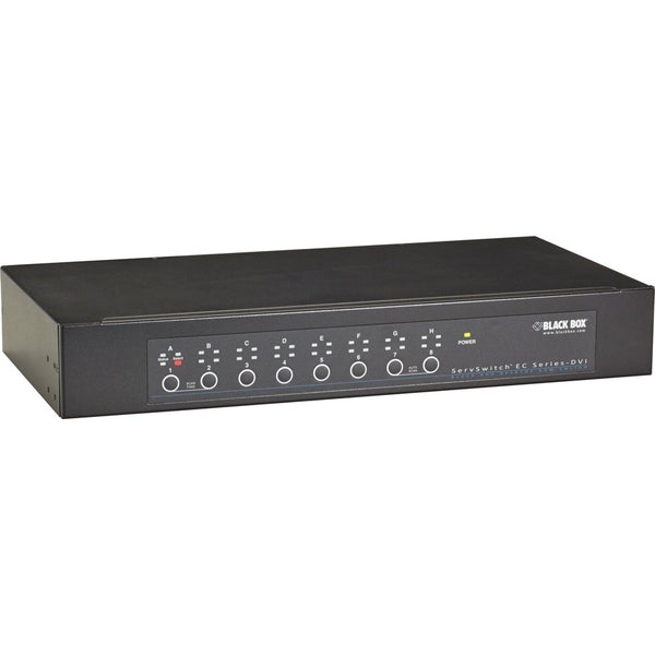 Black Box Kvm Switch For Dvi + Usb Servers And Dvi + Usb Console, 16-Port, Gsa, Taa