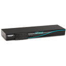 Black Box Multiplatform Matrix Kvm Switch For Pc And Sun - (Slim Chassis Style) 2 Users X