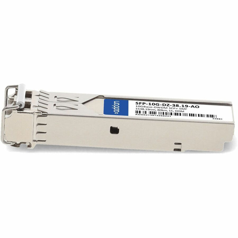 AddOn Arista Networks® SFP-10G-DZ-38.19 Compatible TAA 10GBase-DWDM SFP+ Transceiver (SMF, 1538.19nm, 80km, LC, DOM)