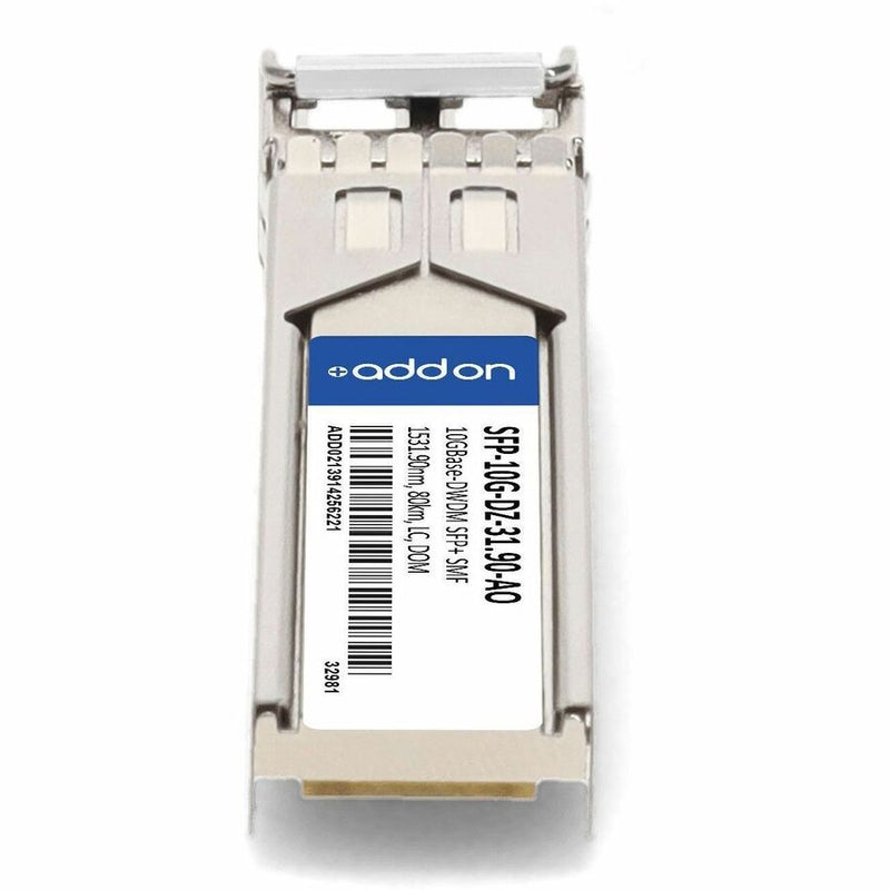 AddOn Arista Networks® SFP-10G-DZ-31.90 Compatible TAA 10GBase-DWDM SFP+ Transceiver C-Band 100GHz (SMF, 1531.90nm, 80km, LC, DOM)
