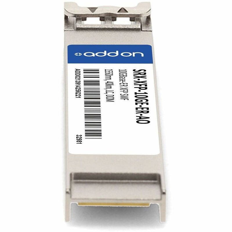 AddOn Juniper Networks® SRX-XFP-10GE-ER Compatible TAA 10GBase-ER XFP Transceiver (SMF, 1550nm, 40km, LC, DOM)