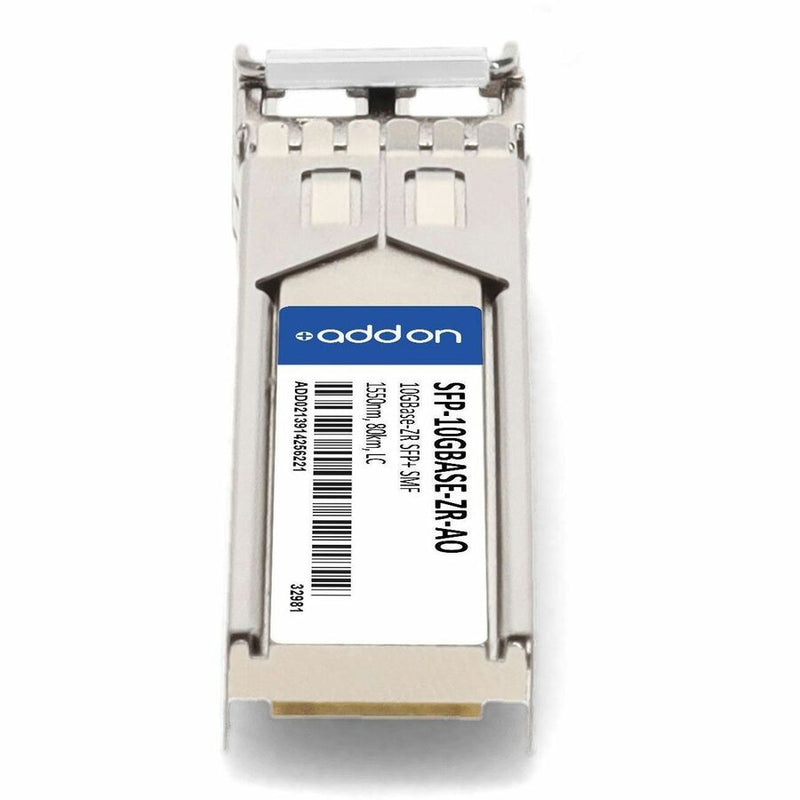 AddOn MSA & TAA 10GBase-ZR SFP+ Transceiver (SMF, 1550nm, 80km, LC, DOM)