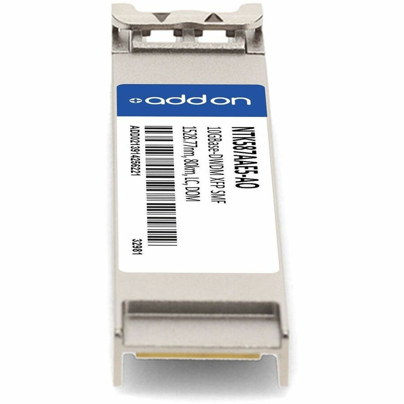 AddOn Ciena® NTK587AAE5 Compatible TAA 10GBase-DWDM XFP Transceiver 100GHz (SMF, 1528.77nm, 80km, LC, DOM)