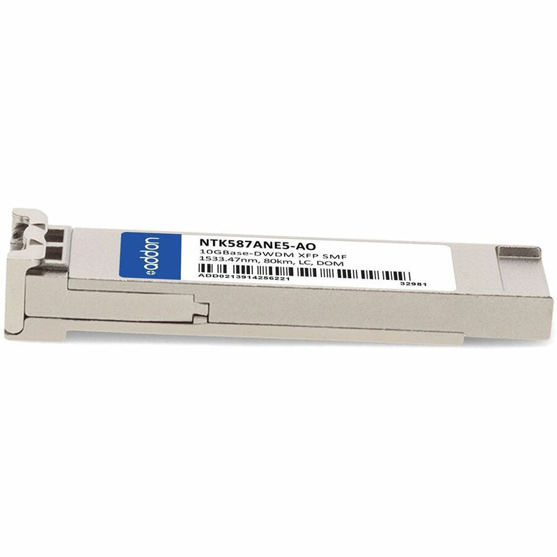 AddOn Ciena® NTK587ANE5 Compatible TAA 10GBase-DWDM XFP Transceiver 100GHz (SMF, 1533.47nm, 80km, LC, DOM)