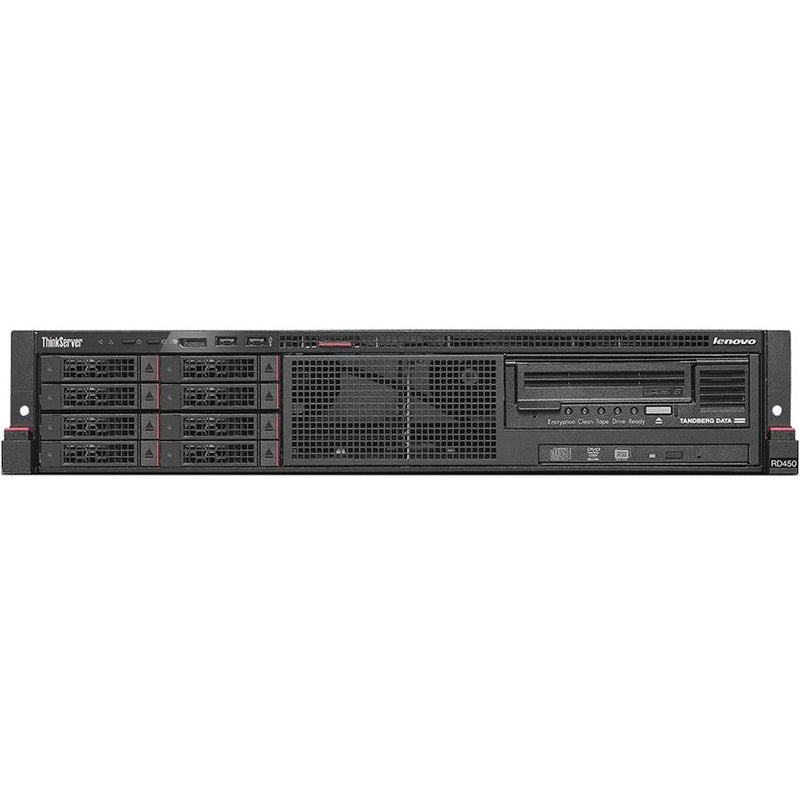 Lenovo ThinkServer RD450 70DC001FUX 2U Rack Server - 1 x Intel Xeon E5-2630 v3 2.40 GHz - 8 GB RAM - SATA/600 Controller