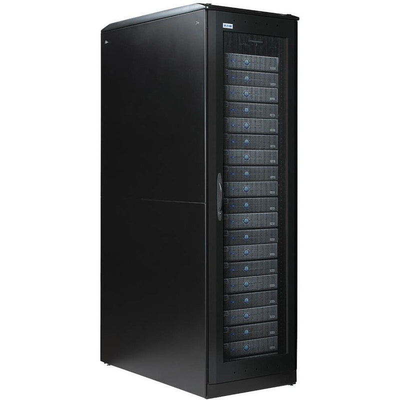 Eaton Paramount 51U Server Rack Enclosure - Wide, 48 in. Depth, Doors Included, No Side Panels, TAA Eaton Corporation