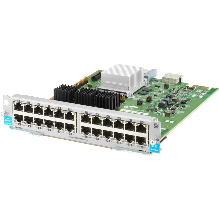 HPE Aruba 24-Port 1GbE MACsec v3 zl2 Module | J9987A Expansion Module ...