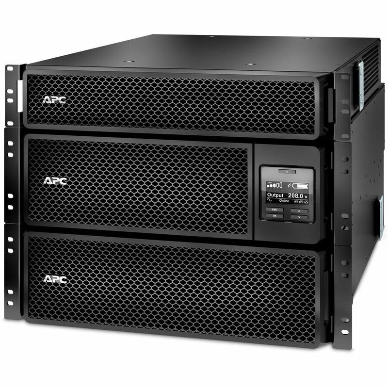 APC Smart-UPS SRT 8kVA 8U Rackmount UPS, 208V to 120V, w/Transformer, Rail Kit