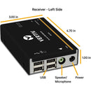 Vertiv Avocent LV4010P-001 KVM Extender Kit | DVI, USB, Audio | 1920x1200 | 50m