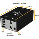 Vertiv Avocent LV4020P KVM Extender – DVI, USB, Audio over CATx | 1080p | 164 ft