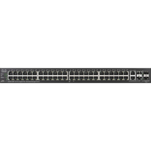 Cisco SG500-52MP 52-port Gigabit Max PoE+ Stackable Managed Switch Cisco Systems, Inc