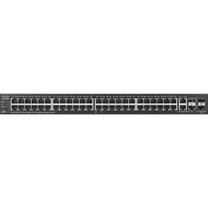 Cisco SG500-52MP 52-port Gigabit Max PoE+ Stackable Managed Switch Cisco Systems, Inc