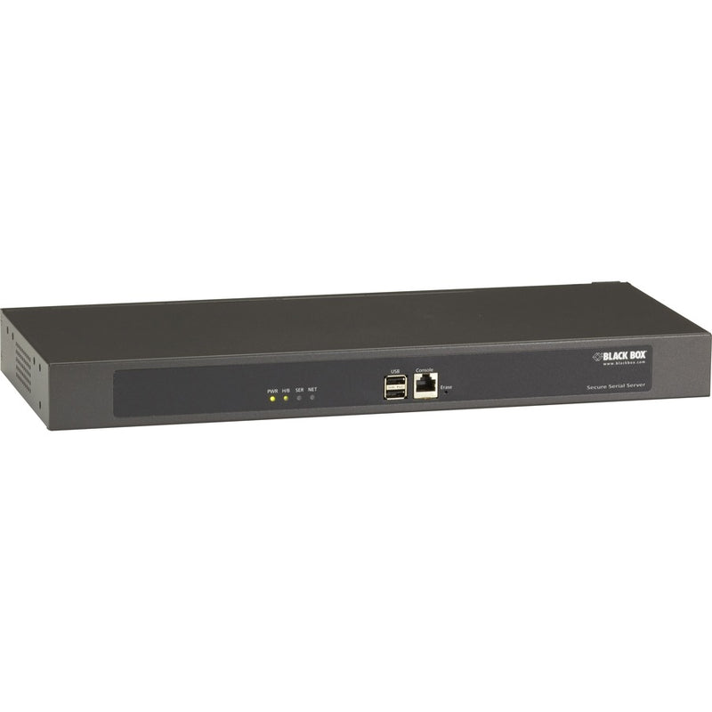 Black Box Console Server - Cisco Pinout, (32) Rs-232 Rj45, (2) 10/100/1000-Mbps Rj45, Gsa,