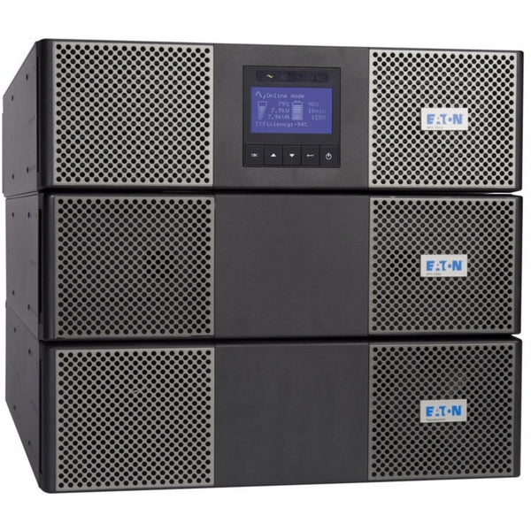 Eaton 9PX 11kVA 10kW 208V Online Double-Conversion UPS - Hardwired Input, 8x 5-20R, 2 L14-30R, 3 L6-30R Hardwired Outlets, Cybersecure Network Card, Extended Run, 9U - Battery Backup Eaton Corporation