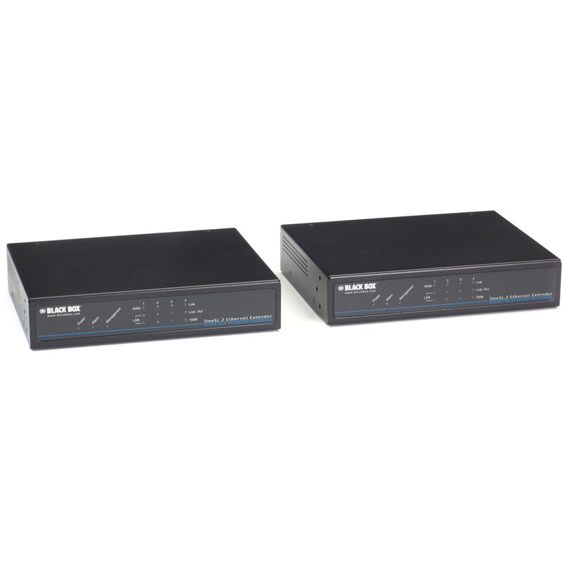 Black Box Managed Ethernet Extender Kit - 4-Wire, 4-Port, Gsa, Taa