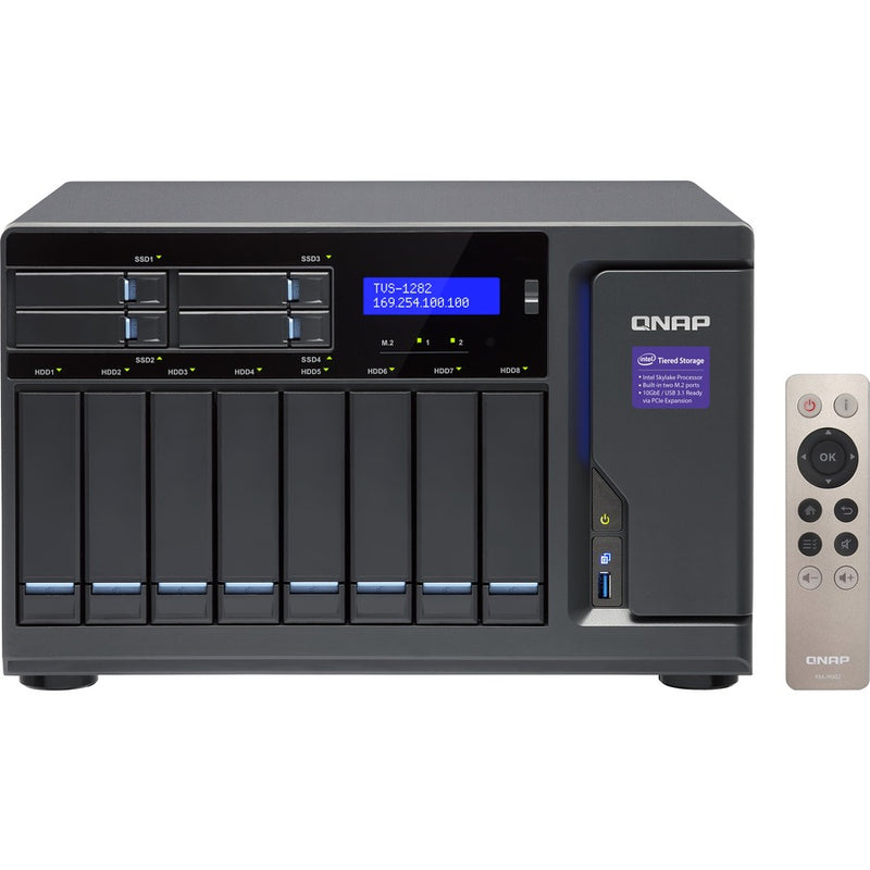 QNAP Turbo NAS TVS-1282-I5-16G-450W 12-Bay SAN/NAS Storage Server