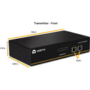 Vertiv Avocent LongView LV5020 KVM Extender – Dual DisplayPort, USB, Audio, CATx | 4K 30Hz | 150m/500ft