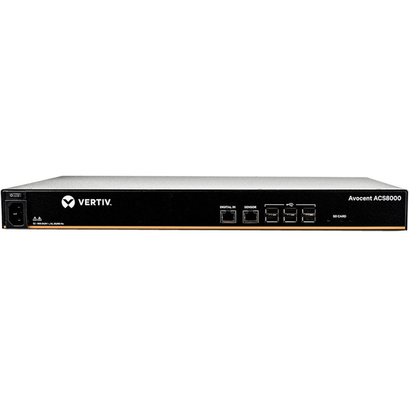 48-PORT ACS8000 CONSOLE SYSTEM WITH SINGLE AC POWER SUPPLY