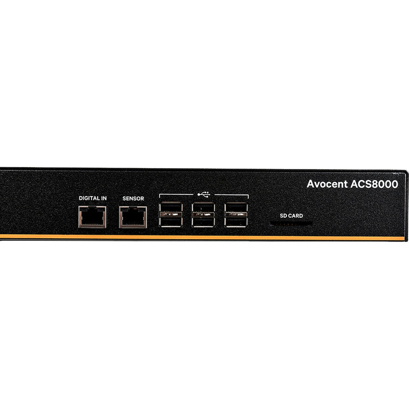 Vertiv Avocent ACS8008SAC-400 8-Port Serial Console Server with Single AC Power Supply