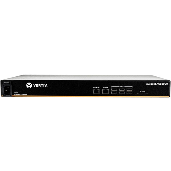 16-PORT ACS8000 CONSOLE SYSTEM WITH SINGLE AC POWER SUPPLY