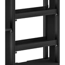 Salamander Designs Miami 3-Bay Low-Profile Wall Cabinet, Single Display (Gloss Warm White)