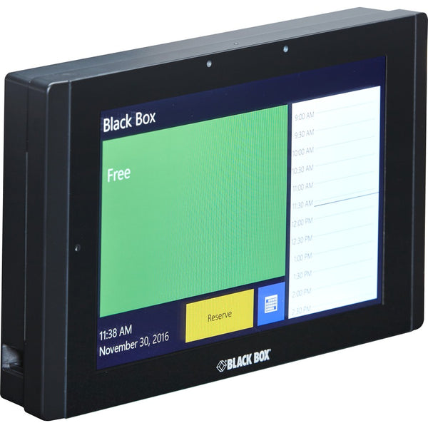 Black Box Room Scheduler - 7", On-Wall, Gsa, Taa