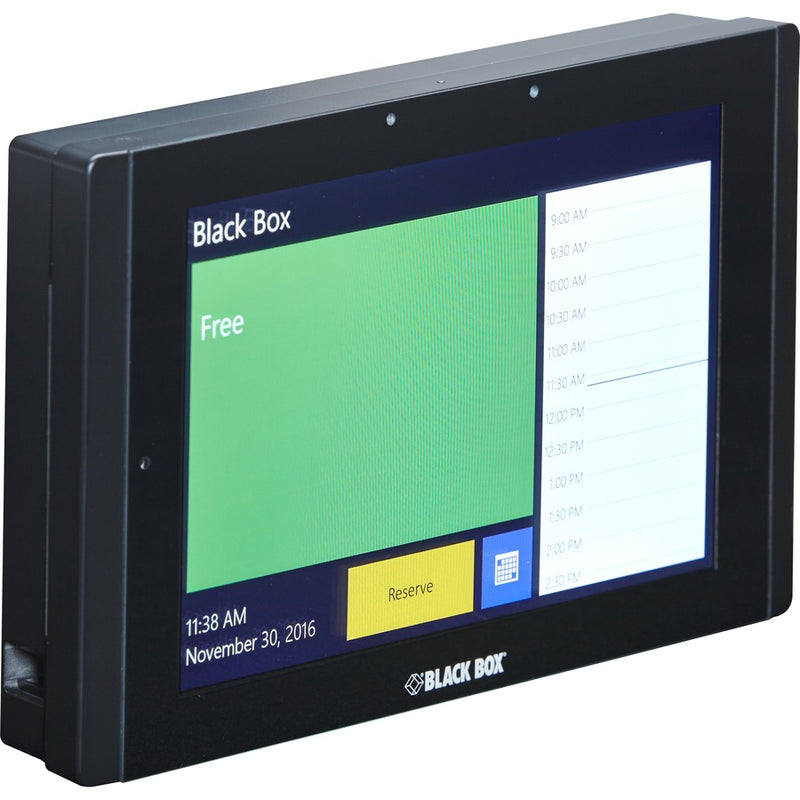 Black Box Room Scheduler - 7", On-Wall, Gsa, Taa