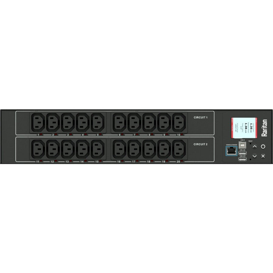 Paritan Rack Device Raritan PX3-5466R 32A 230V Intelligent 2U Rack PDU with 20× C13 Outlets ...