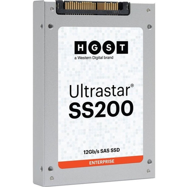 HGST Ultrastar SS200 3.84TB SAS SSD - 2.5" Internal - 12Gb/s SAS - SDLL1MLR-038T-CAA1