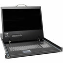 Eaton Tripp Lite Series NetCommander 16-Port Cat5 KVM over IP Switch - 19 in. LCD, 2 Remote + 1 Local User, 1U Rack-Mount, TAA Eaton Corporation