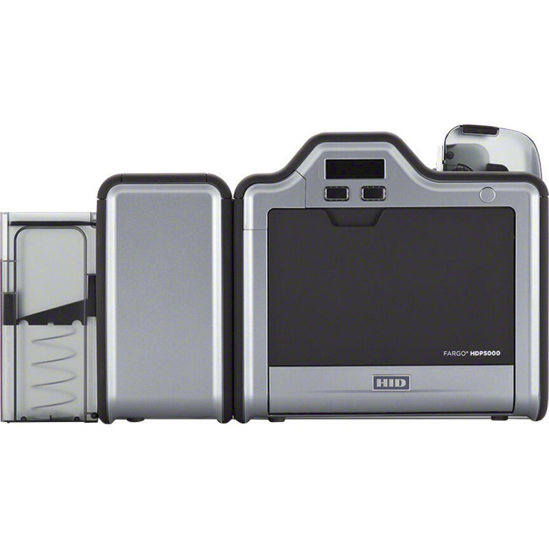 HID Fargo HDP5000 Double-Sided Dye Sublimation/Thermal Transfer ID Card Printer & Encoder – Color – USB