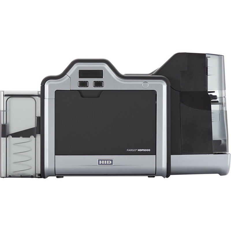 HID Fargo HDP5000 Double-Sided Dye Sublimation/Thermal Transfer ID Card Printer & Encoder – Color – USB