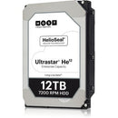 HGST Ultrastar He12 12TB 3.5" SAS Internal Hard Drive – 7200 RPM, 256MB Cache (12-Pack, w/ Carrier)