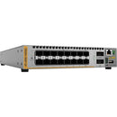Allied Telesis AT-X550-18XSQ-10 16-Port 1G/10G SFP+ Layer 3 Stackable Switch with 2 x 40G QSFP Ports
