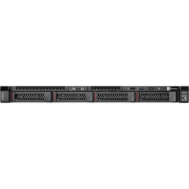 Lenovo ThinkSystem SR530 7X08A045NA 1U Rack Server - 1 x Intel Xeon Silver 4116 2.10 GHz - 32 GB RAM - 12Gb/s SAS, Serial ATA/600 Controller
