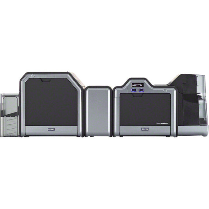 HID Fargo HDP5000 Single-Sided Desktop Dye Sublimation/Thermal Transfer ID Card Printer & Encoder – Color – USB – 300 dpi